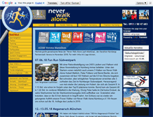 Tablet Screenshot of nwa-nuernberg.de